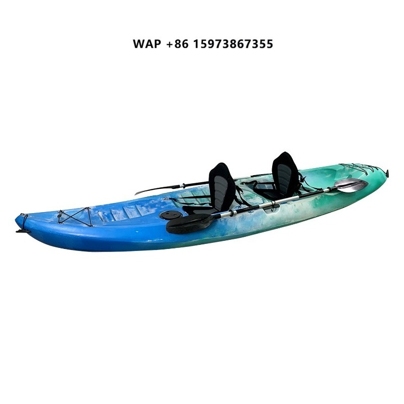 Fishing Kayak Paddle - TOLEE 4m Double Fishing Kayak Foldable