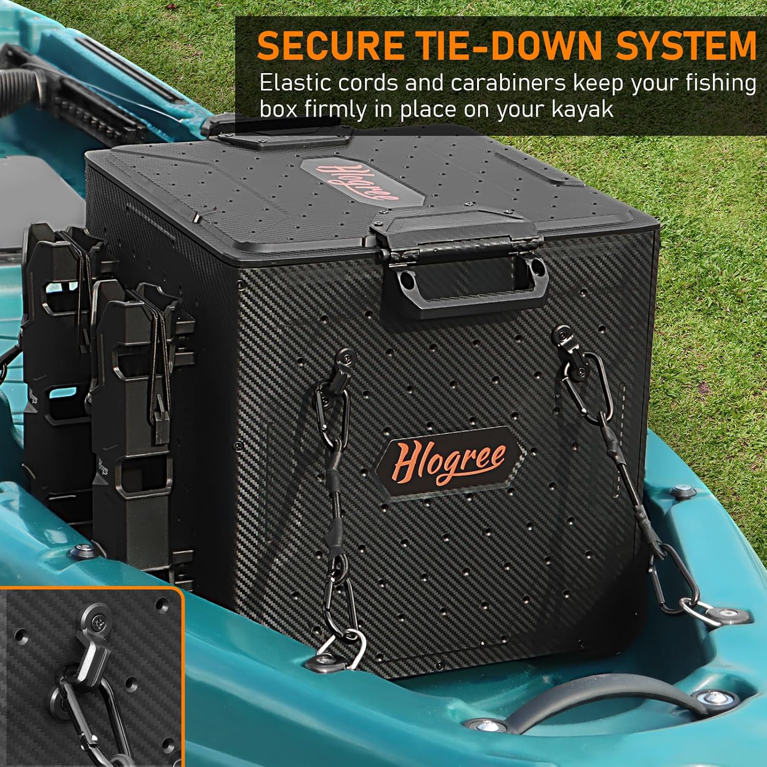 Compact Kayak Fishing Crate wi - Fishing Kayak Crate ulasan dan harga