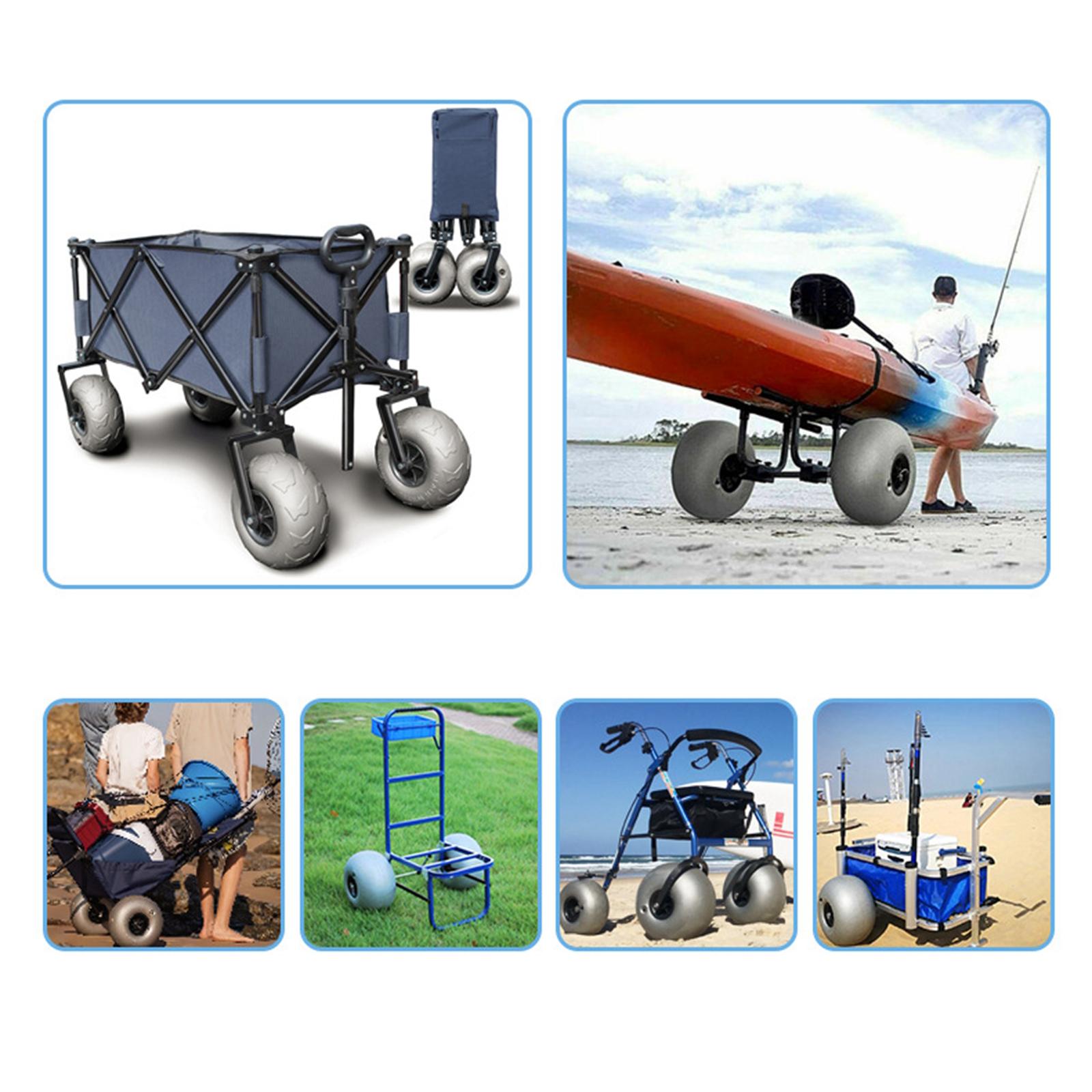 Beach Balloon Wheels Heavy Loa - Fishing Kayak Cart ulasan dan harga