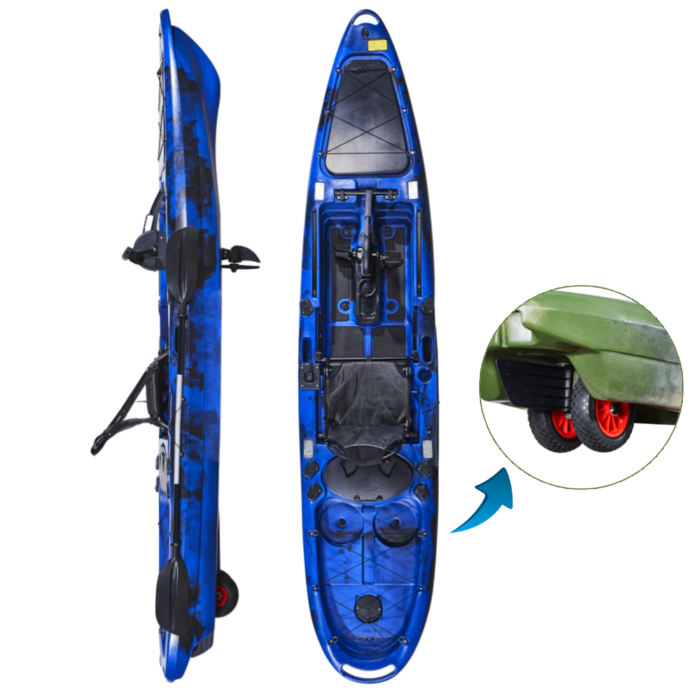 LSF 13ft One-Person Pedal Driv - Fishing Kayak Pedal Drive ulasan dan harga