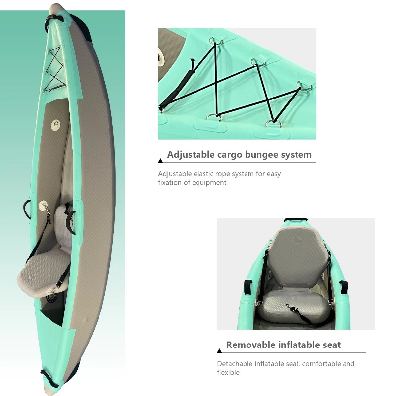 New Arrival Double-Layer Infla - Fishing Kayak Paddle ulasan dan harga