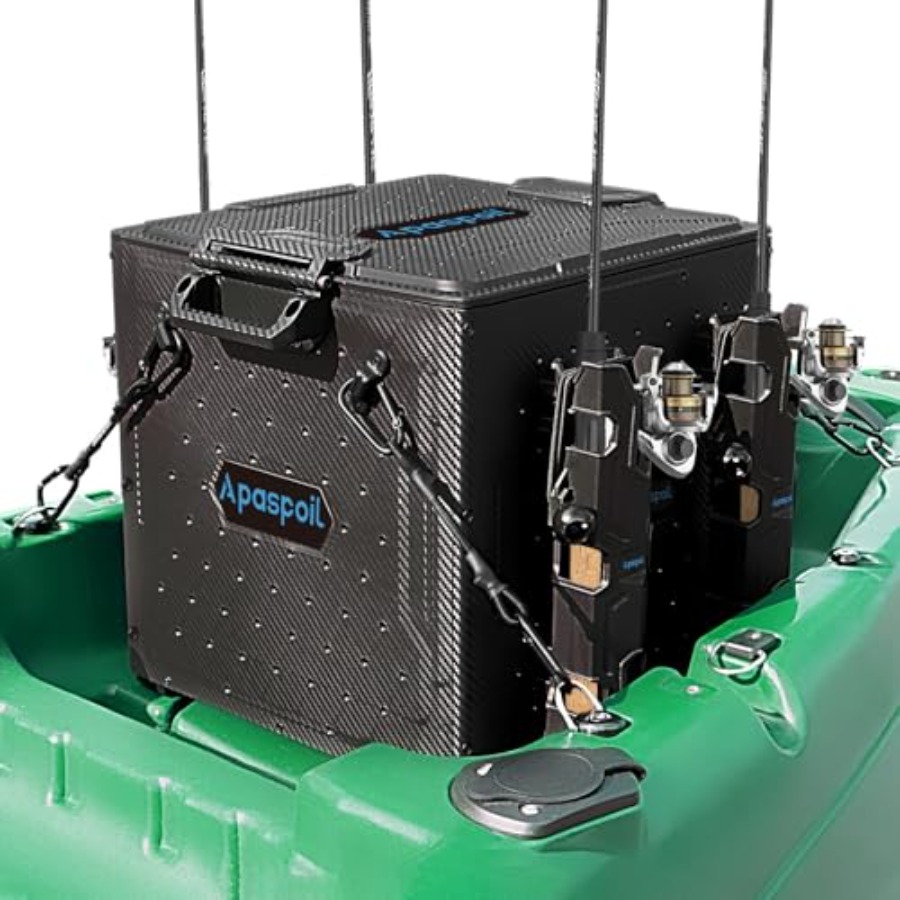 Kayak Fishing Crate with 4 Rod - Fishing Kayak Crate ulasan dan harga