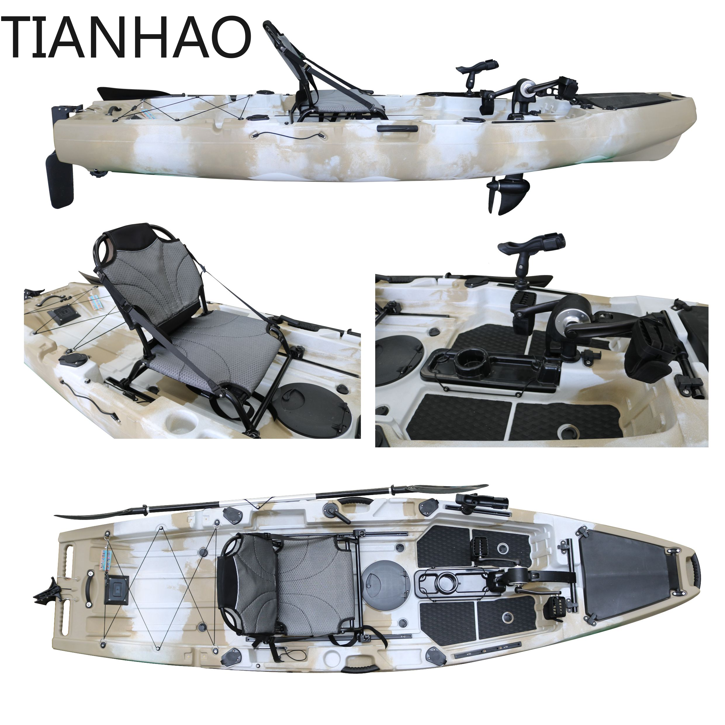 Rotary Kayak with Propeller Pe - Fishing Kayak Pedal Drive ulasan dan harga